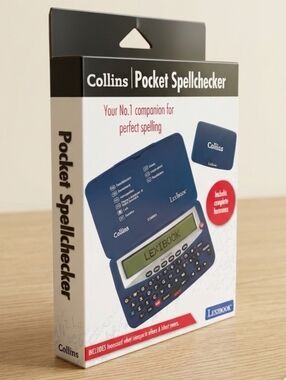 Collins Pocket Spellchecker in Navy Blue